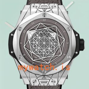Hublot Big Bang 465.SS.7047.VR.1204.MXM20-001 Men 44mm Leather Strap