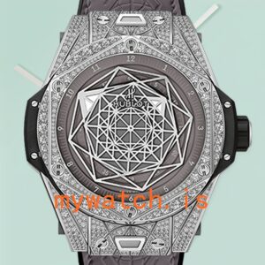 Hublot Big Bang 44mm Men 465.SS.7047.VR.1204.MXM20-002 Leather Strap