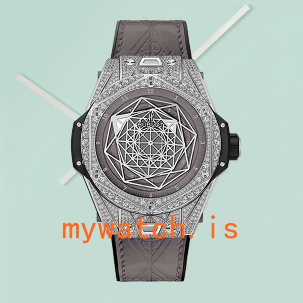Hublot Big Bang 44mm Men 465.SS.7047.VR.1204.MXM20-002 Leather Strap - Image 2