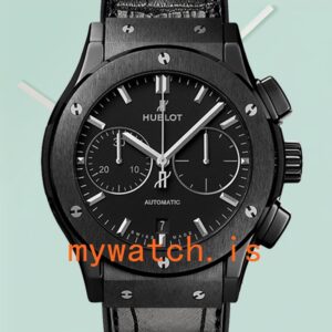 Hublot Classic Fusion 521.CM.1171.RX-001 Men 44mm Stainless Steel Leather Strap