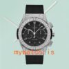 Hublot Classic Fusion 521.NX.9010.LR.1704 Men 44mm Black Dial Rubber Band - Image 2