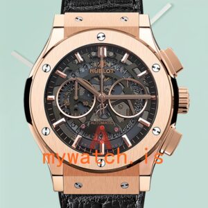 Hublot Classic Fusion Men 44mm 525.OX.0180.LR Leather Strap Automatic