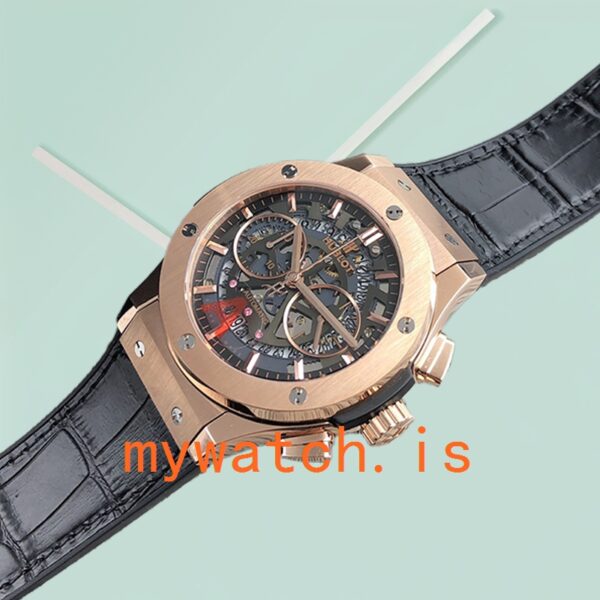 Hublot Classic Fusion Men 44mm 525.OX.0180.LR Leather Strap Automatic - Image 3