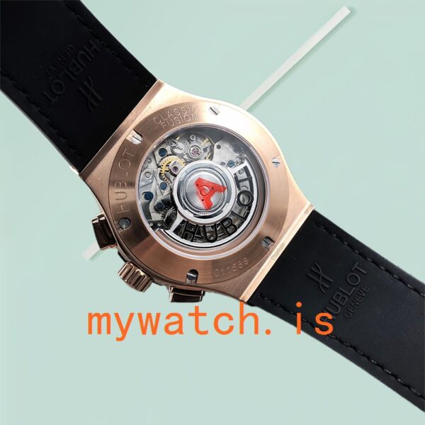 Hublot Classic Fusion Men 44mm 525.OX.0180.LR Leather Strap Automatic - Image 4