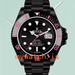 Rolex Submariner 40mm Men’s PINKLADY Oyster Bracelet Automatic