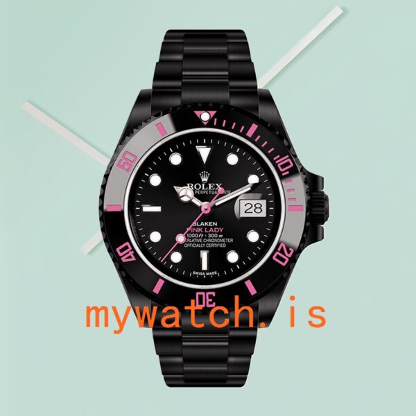 Rolex Submariner 40mm Men’s PINKLADY Oyster Bracelet Automatic - Image 5