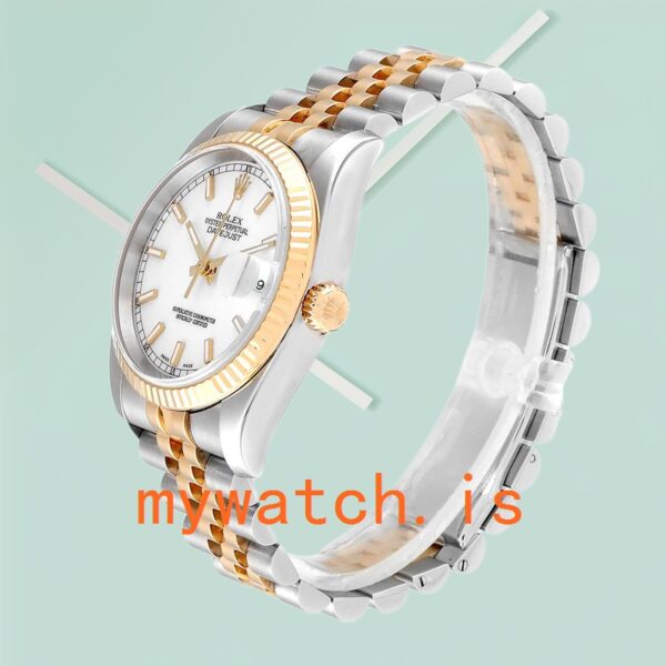 Rolex Datejust 116233 Men’s 36mm White Dial - Image 3