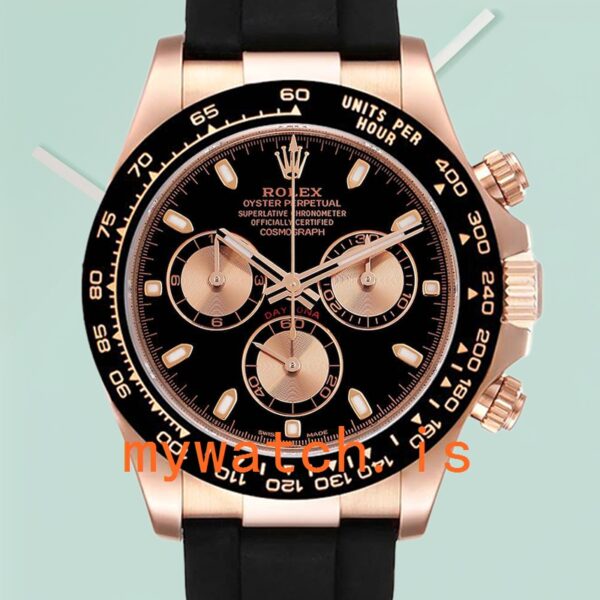 Rolex Daytona 116515 40mm Men’s Leather Strap