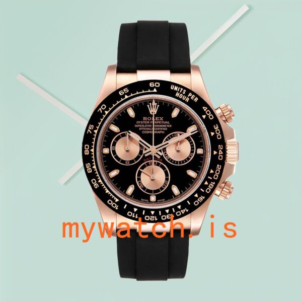 Rolex Daytona 116515 40mm Men’s Leather Strap - Image 2
