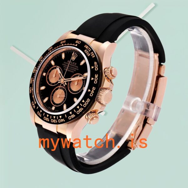 Rolex Daytona 116515 40mm Men’s Leather Strap - Image 4
