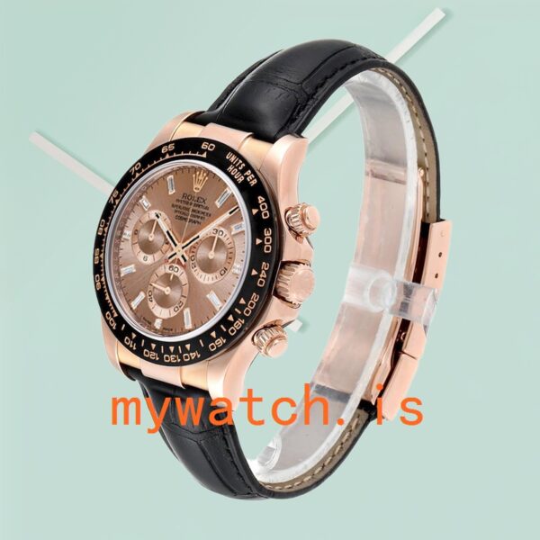 Rolex Daytona 40mm Men’s 116515 Leather Strap - Image 4