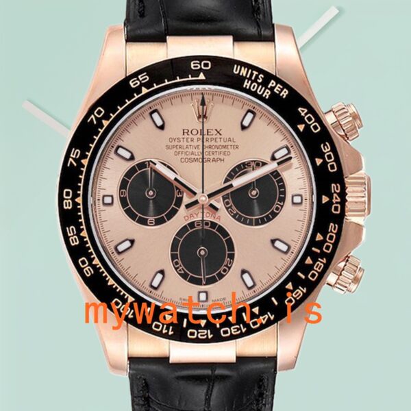 Rolex Daytona Men’s 40mm 116515 Leather Strap Automatic