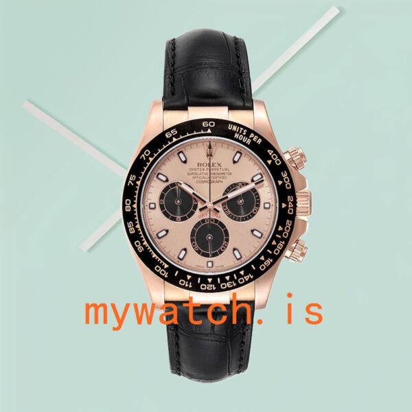 Rolex Daytona Men’s 40mm 116515 Leather Strap Automatic - Image 2