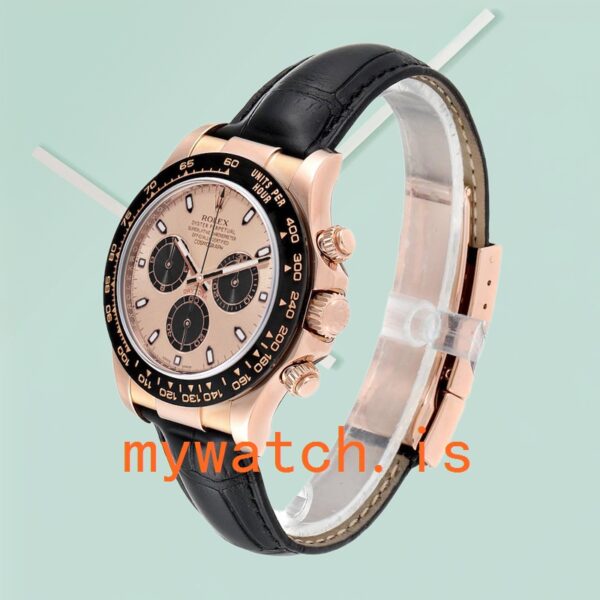 Rolex Daytona Men’s 40mm 116515 Leather Strap Automatic - Image 4