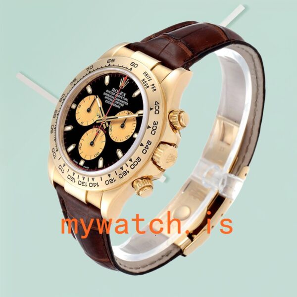 Rolex Daytona 116518 Men’s 40mm Leather Strap - Image 2