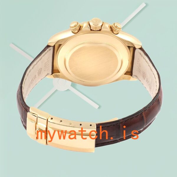 Rolex Daytona Men’s 40mm 116518 Automatic Leather Strap - Image 3