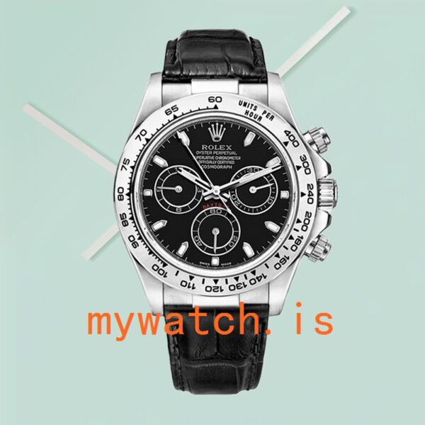 Rolex Daytona 40mm 116519 Men’s Silver-tone - Image 2