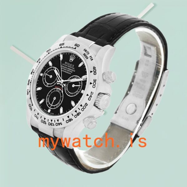 Rolex Daytona 40mm 116519 Men’s Silver-tone - Image 3