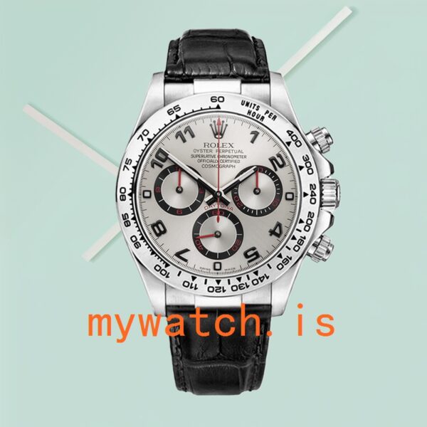 Rolex Daytona 40mm Men’s 116519-0103 Silver Dial Automatic - Image 3