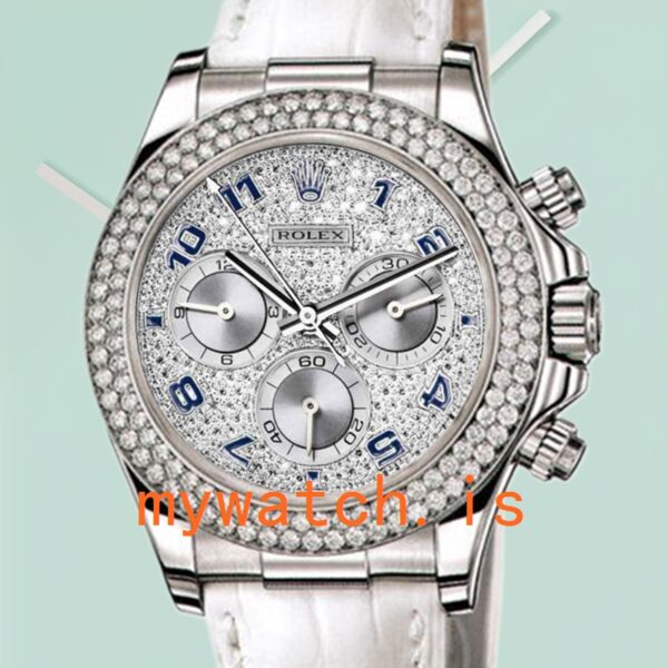 Rolex Daytona Men’s 116589 40mm Diamond Bezel