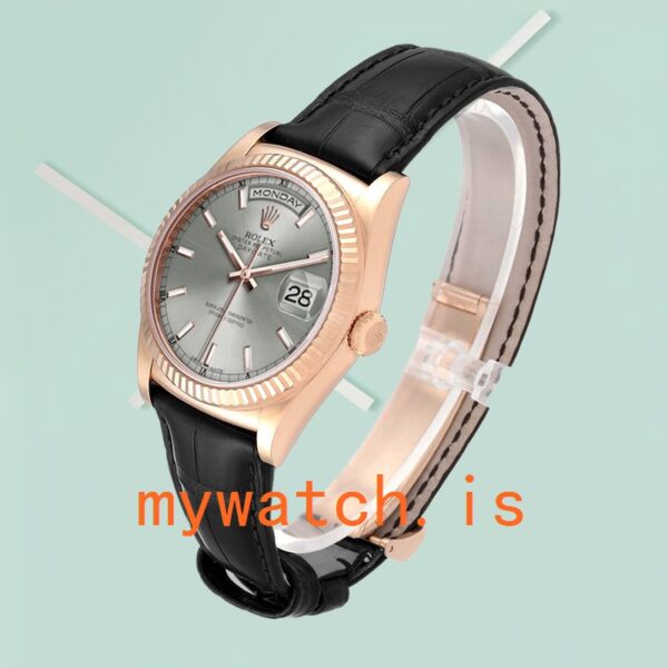 Rolex Day-Date Men’s 118135 36mm Grey Dial - Image 2