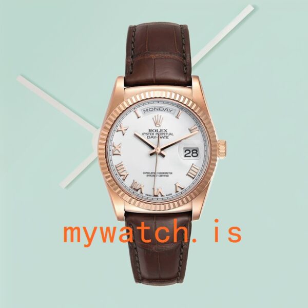Rolex Day-Date 36mm 118135 Men’s Rose Gold-tone - Image 2