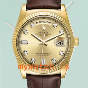 Rolex Day-Date Men’s 36mm 118138 Champagne Dial