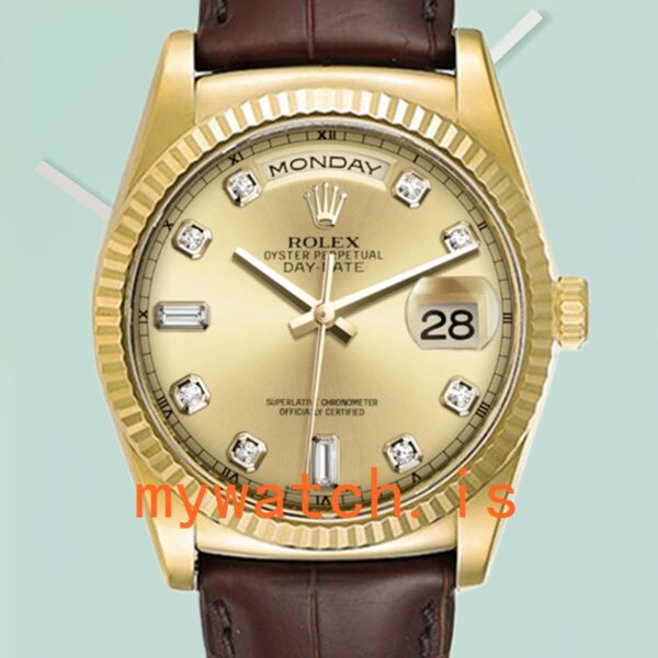 Rolex Day-Date Men’s 36mm 118138 Champagne Dial
