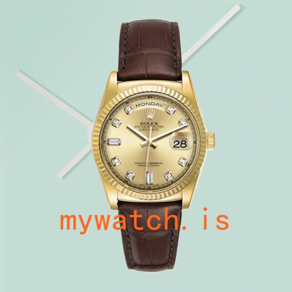 Rolex Day-Date Men’s 36mm 118138 Champagne Dial - Image 2