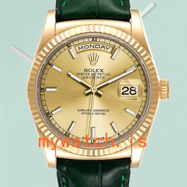 Rolex Day-Date 36mm m118138-0125 Men’s Stainless Steel