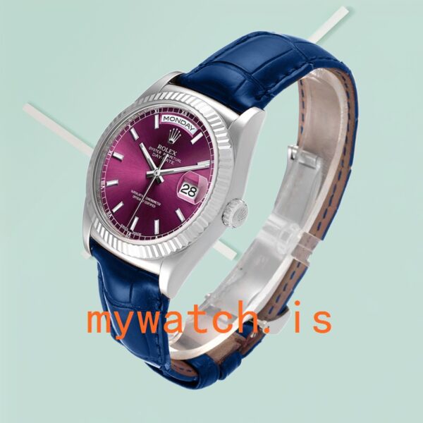 Rolex Day-Date 36mm Men’s m118139-0060 Automatic Stainless Steel - Image 4