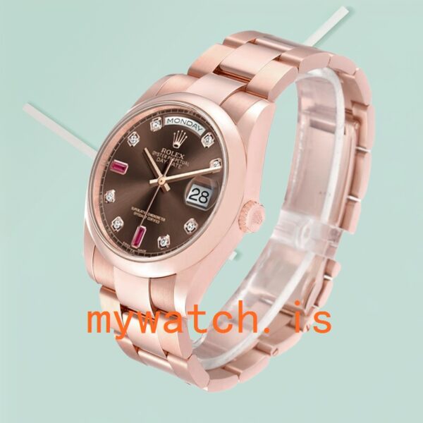 Rolex Day-Date 118205 36mm Men’s Automatic Rose Gold-tone - Image 4