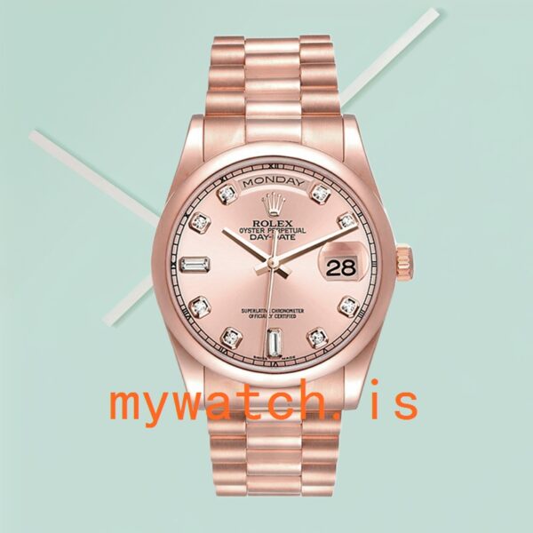 Rolex Day-Date 36mm Men’s 118205 President Bracelet/Oyster Bracelet Automatic - Image 3