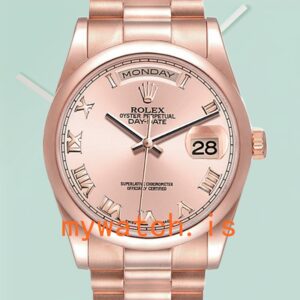 Rolex Day-Date 118205 Men’s 36mm Automatic President Bracelet/Oyster Bracelet