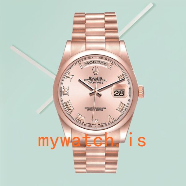 Rolex Day-Date 118205 Men’s 36mm Automatic President Bracelet/Oyster Bracelet - Image 3