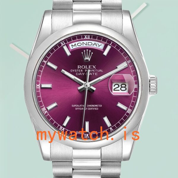 Rolex Day-Date Men’s 118206 36mm Stainless Steel