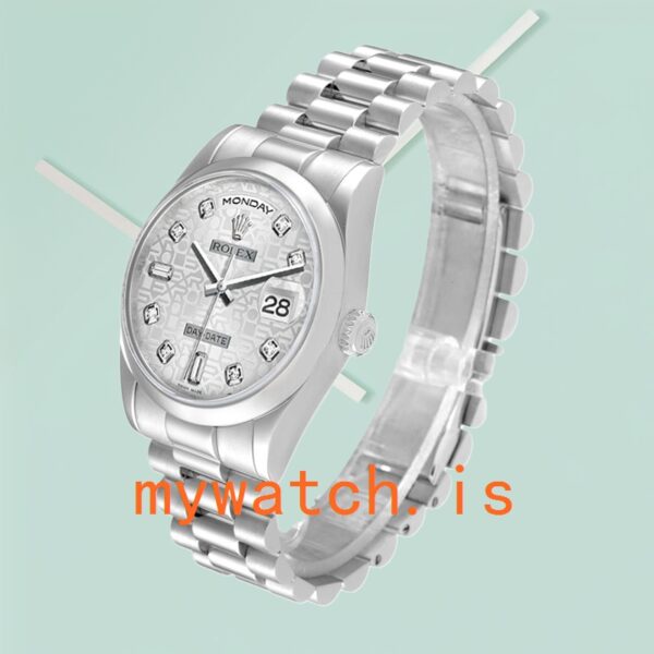 Rolex Day-Date 36mm 118206 Men’s Stainless Steel Automatic - Image 4
