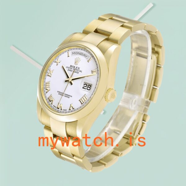 Rolex Day-Date 118208-73208 Men’s 36mm Gold-tone Stainless Steel - Image 2