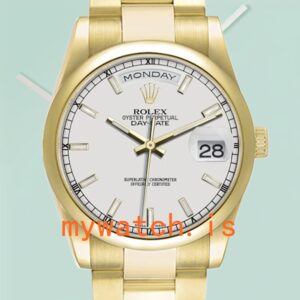 Rolex Day-Date 118208 Men’s 36mm Stainless Steel