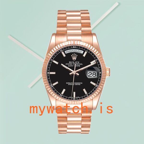 Rolex Day-Date 118235 Men’s 36mm Automatic Stainless Steel - Image 2