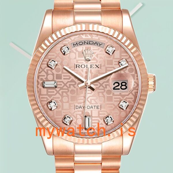 Rolex Day-Date 36mm 118235-0006 Men’s Stainless Steel Automatic