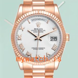 Rolex Day-Date 118235 36mm Men’s President Bracelet Rose Gold-tone