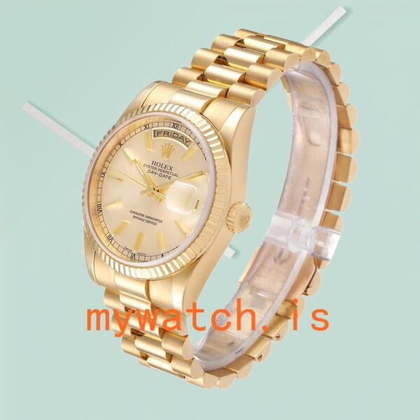 Rolex Day-Date Men’s 118238 36mm Champagne Dial - Image 2