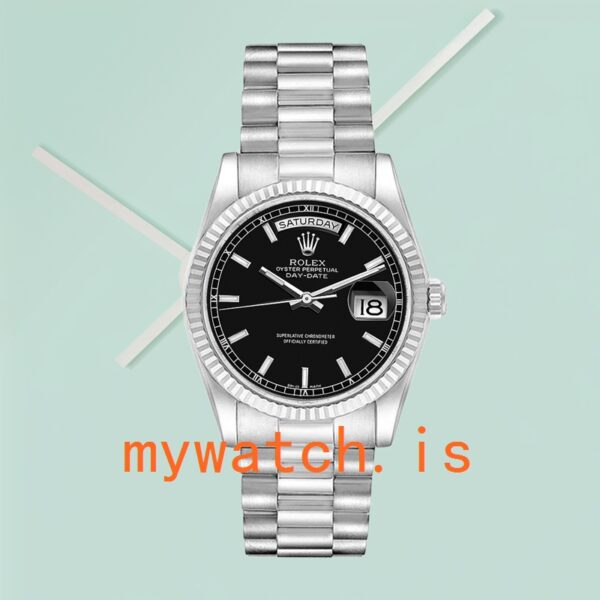 Rolex Day-Date 36mm Men’s 118239 Stainless Steel - Image 3