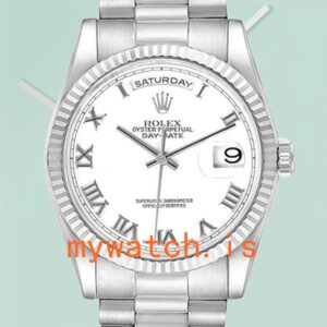 Rolex Day-Date 118239-83209 Men’s 36mm Silver-tone