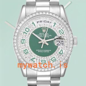 Rolex Day-Date 36mm Men’s 118346 President Bracelet Diamond Bezel