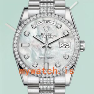 Rolex Day-Date 118346 36mm Men’s President Bracelet Mother of Pearl Dial
