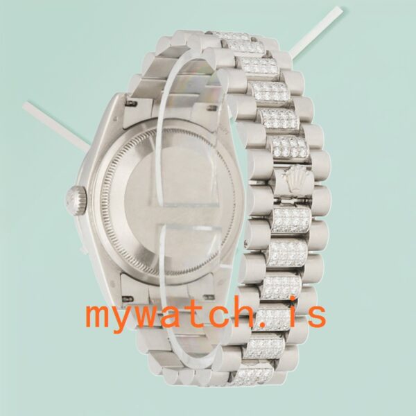 Rolex Day-Date 118346 36mm Men’s President Bracelet Mother of Pearl Dial - Image 3