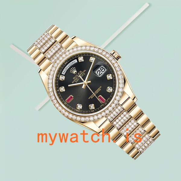 Rolex Day-Date Men’s 36mm m118348-0149 President Bracelet Automatic - Image 4
