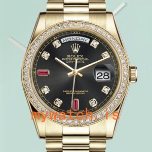 Rolex Day-Date 36mm m118348-0209 Men’s Gold-tone